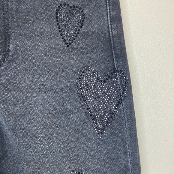 Stephanie Gottlieb x Joe’s NWT Bedazzled The Charlie Ankle Skinny Jeans Size 23 - Picture 4 of 9